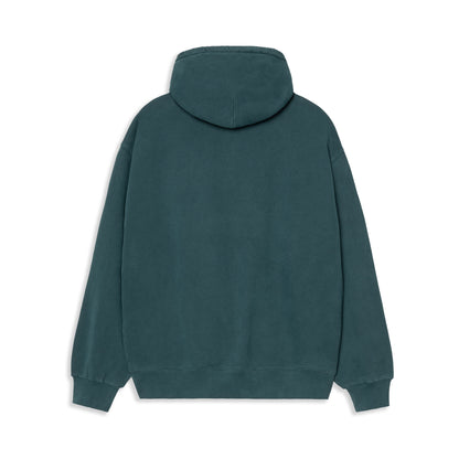 Carhartt WIP Hooded Vista Sweat Deep Lagoon garment dyed  - I0295230AUGD