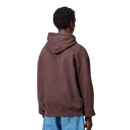 Carhartt WIP Hooded Vista Sweat Palisander garment dyed  - I02952333HGD
