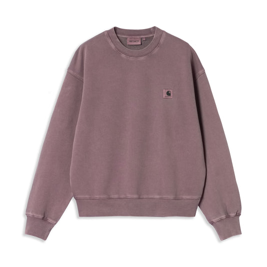 Carhartt WIP W Nelson Sweatshirt Phlox garment dyed  - I02953733IGD