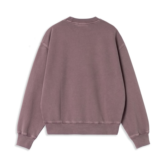 Carhartt WIP W Nelson Sweatshirt Phlox garment dyed  - I02953733IGD