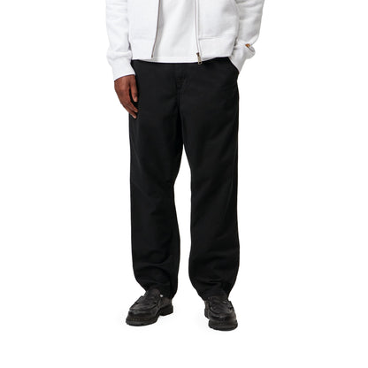 Carhartt WIP Flint Pant Black garment dyed  - I02991989GD