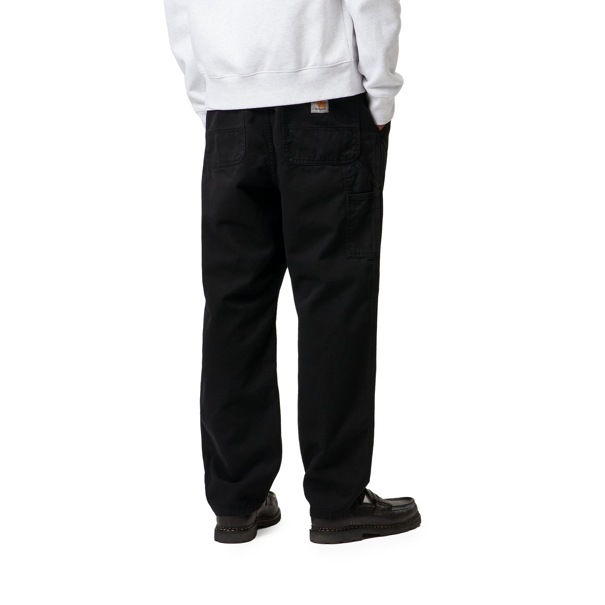 Carhartt WIP Flint Pant Black garment dyed  - I02991989GD