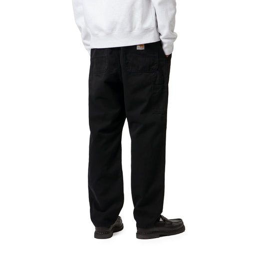 Carhartt WIP Flint Pant Black garment dyed  - I02991989GD