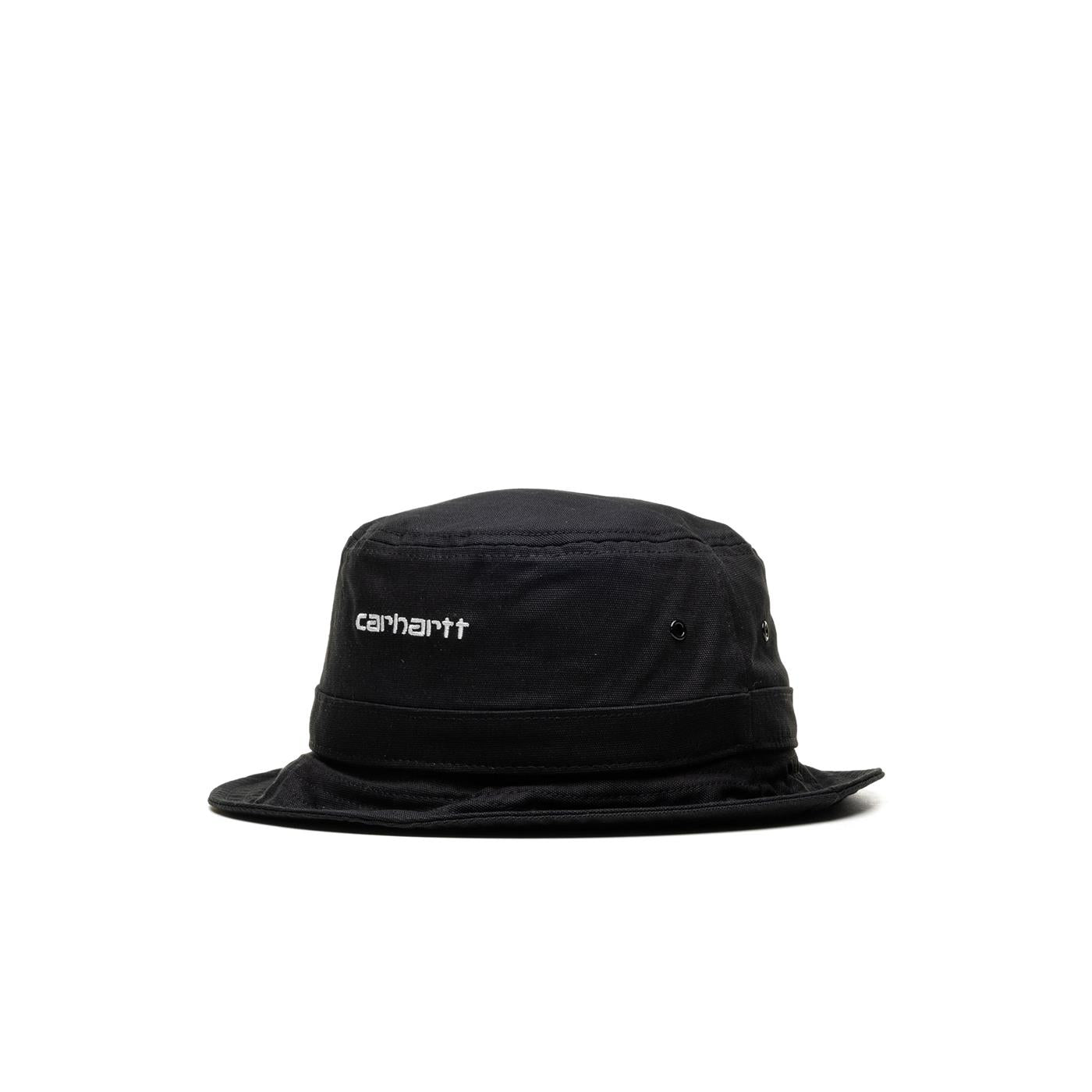 Carhartt WIP Script Bucket Hat Black/White  - I0299370D2XX