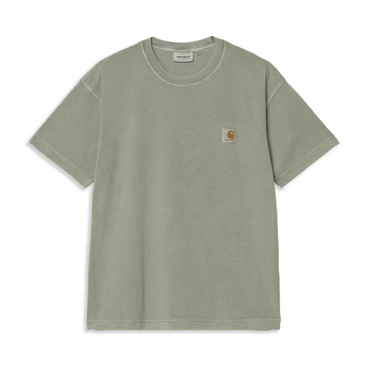 Carhartt WIP S/S Nelson T-Shirt Park garment dyed  - I0299491YFGD