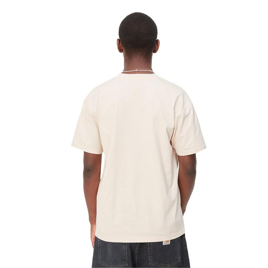 Carhartt WIP S/S American Script T-Shirt Natural  - I02995605XX