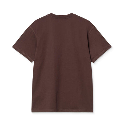 Carhartt WIP S/S American Script T-Shirt Palisander  - I02995633HXX