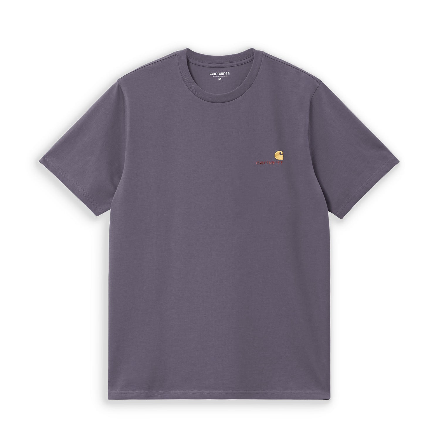 Carhartt WIP S/S American Script T-Shirt Shady Purple  - I0299563RIXX