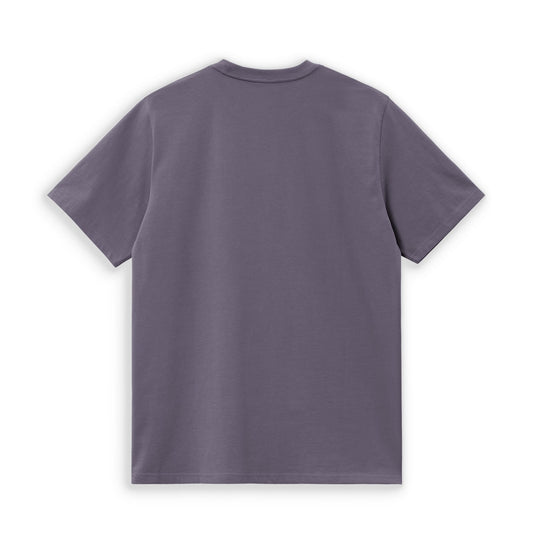 Carhartt WIP S/S American Script T-Shirt Shady Purple  - I0299563RIXX