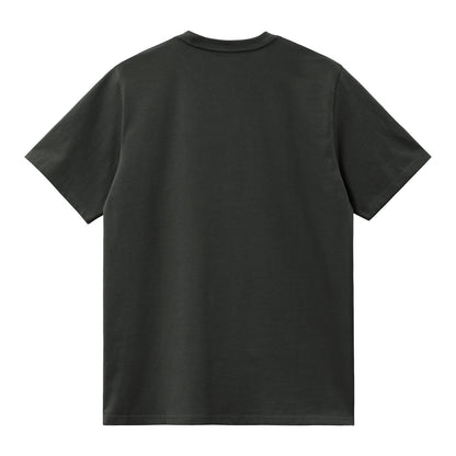 Carhartt WIP S/S American Script T-Shirt Raven  - I0299563T6XX