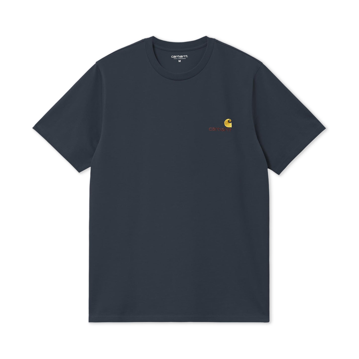 Carhartt WIP S/S American Script T-Shirt Deep Night  - I029956J0XX