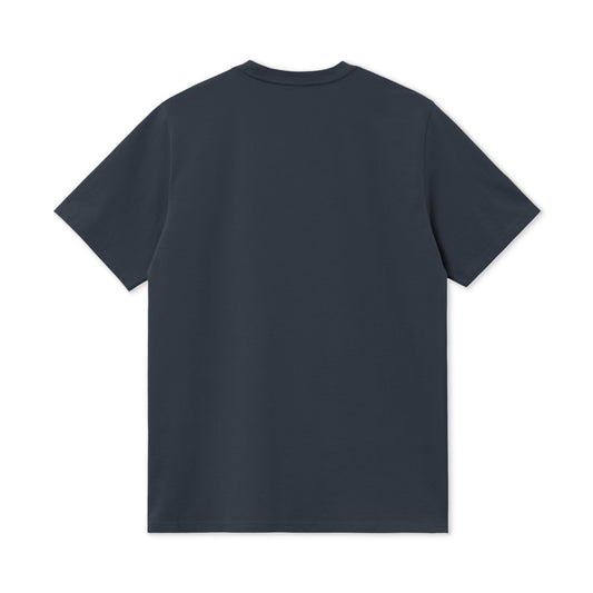 Carhartt WIP S/S American Script T-Shirt Deep Night  - I029956J0XX