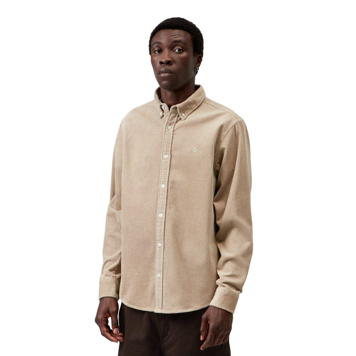 Carhartt WIP L/S Madison Cord Shirt Wall  - I029958G1XX