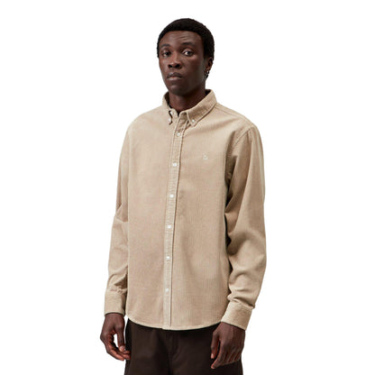 Carhartt WIP L/S Madison Cord Shirt Wall  - I029958G1XX