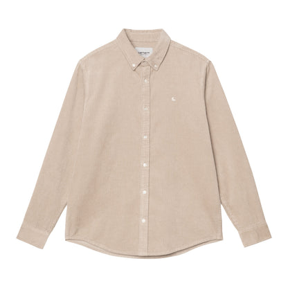 Carhartt WIP L/S Madison Cord Shirt Wall  - I029958G1XX