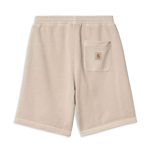 Carhartt WIP Nelson Sweat Short Fleur De Sel garment dyed  - I0301302LPGD