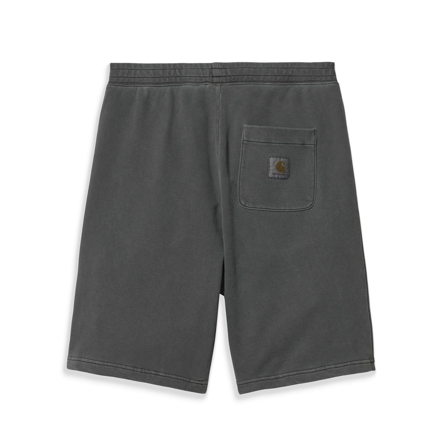 Carhartt WIP Nelson Sweat Short Black garment dyed  - I03013089GD