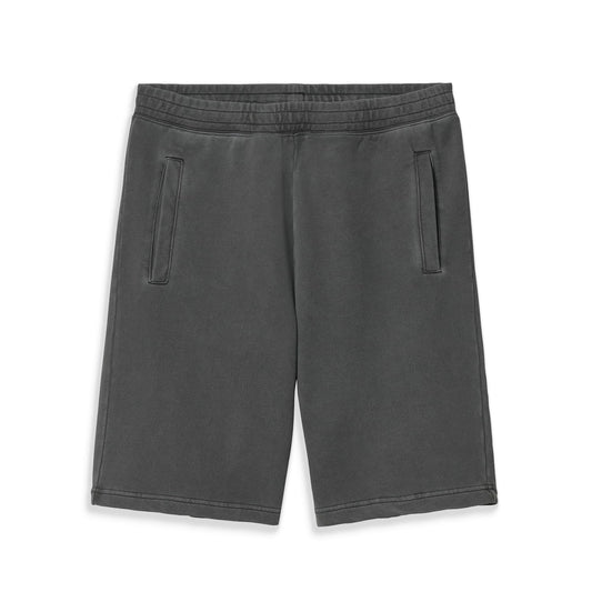 Carhartt WIP Nelson Sweat Short Black garment dyed  - I03013089GD