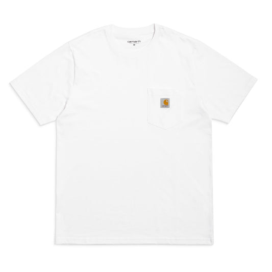Carhartt S/S Pocket T-Shirt White  - I03043402XX