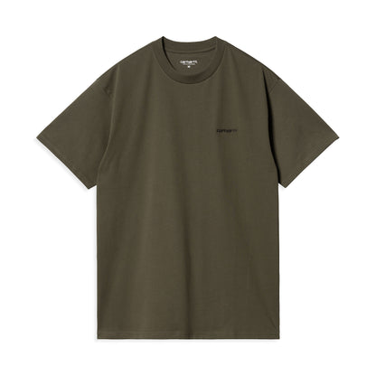 Carhartt WIP S/S Script Embroidery T-Shirt Cypress/Black