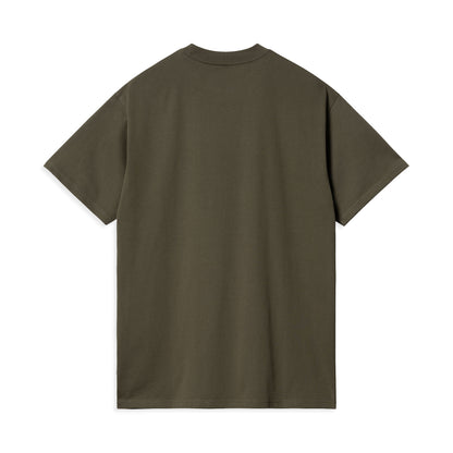 Carhartt WIP S/S Script Embroidery T-Shirt Cypress/Black