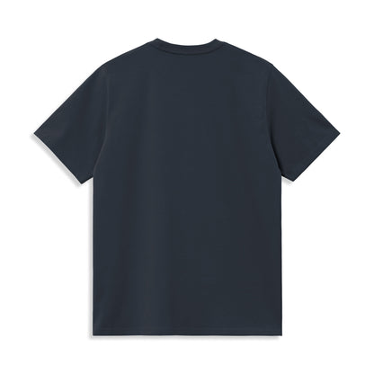 Carhartt WIP S/S Script Embroidery T-Shirt Deep Night/White  - I03043538LXX