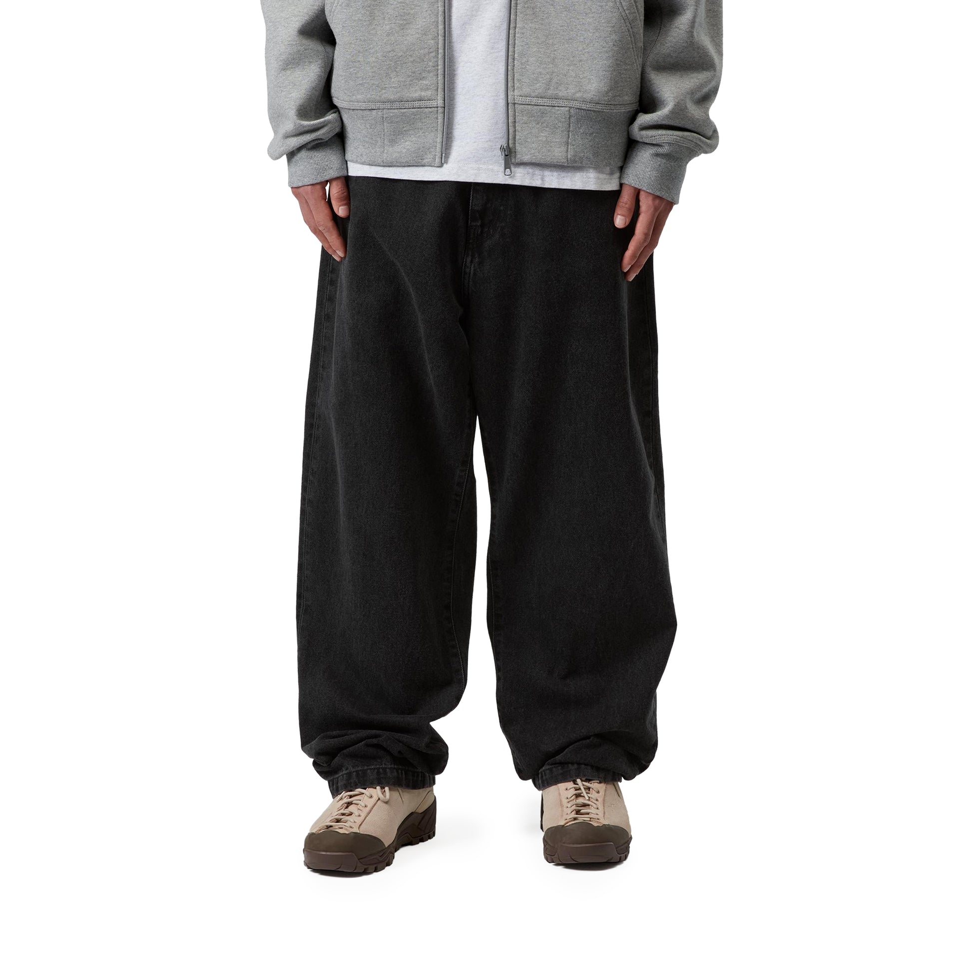 Carhartt WIP Landon Pant Black stone washed  - I0304688906