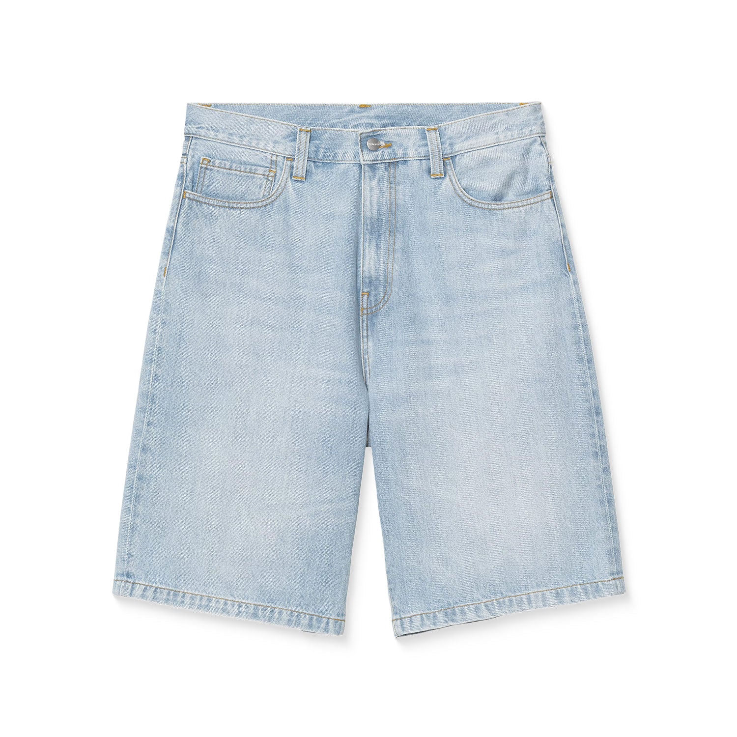 Carhartt WIP Landon Short Blue heavy worn bleached  - I03046901WU