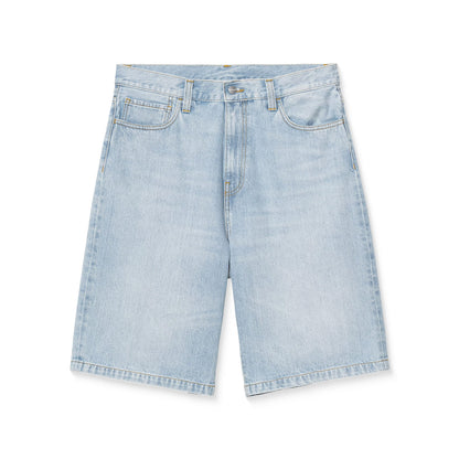 Carhartt WIP Landon Short Blue heavy worn bleached  - I03046901WU