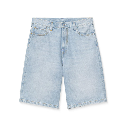 Carhartt WIP Landon Short Blue heavy worn bleached  - I03046901WU