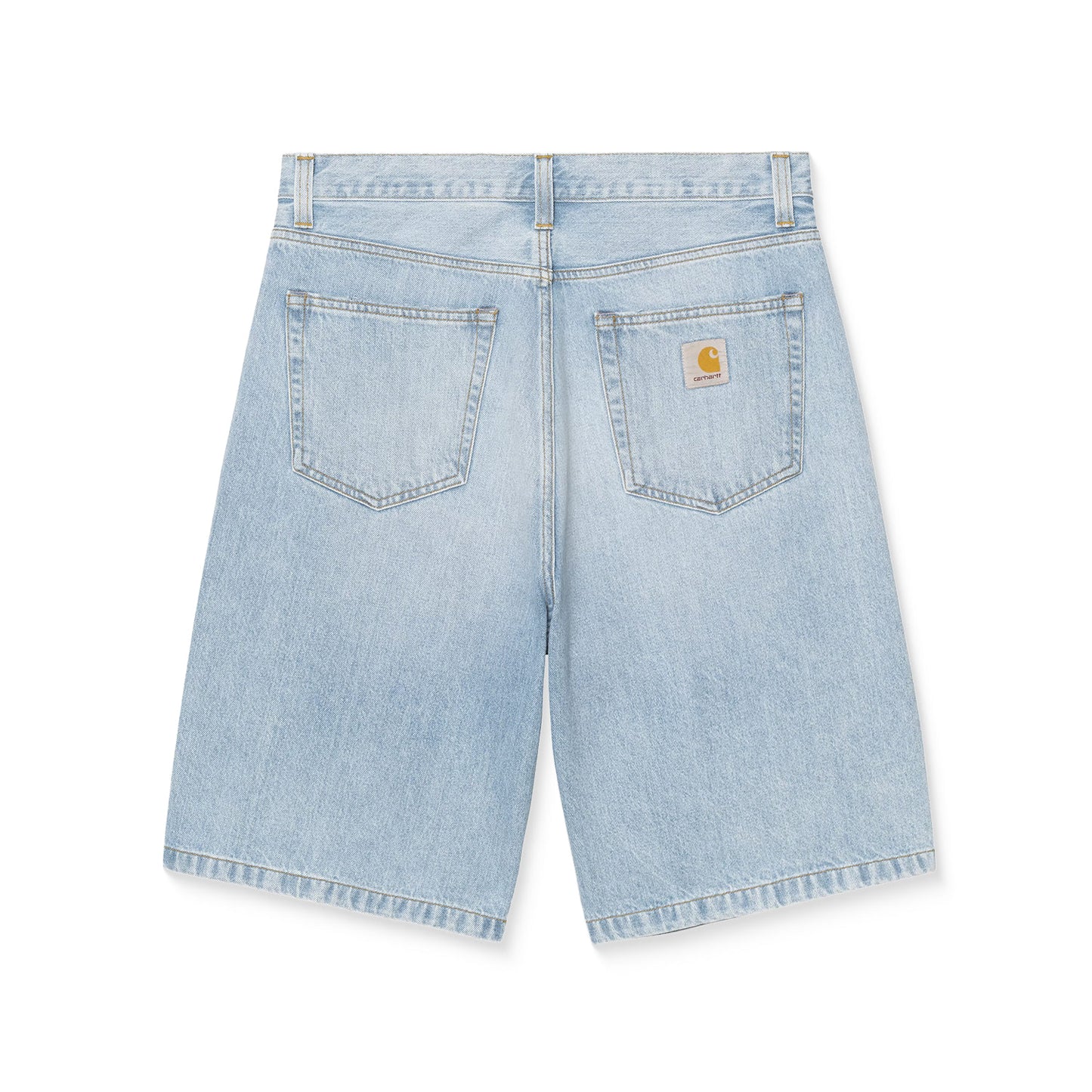 Carhartt WIP Landon Short Blue heavy worn bleached  - I03046901WU
