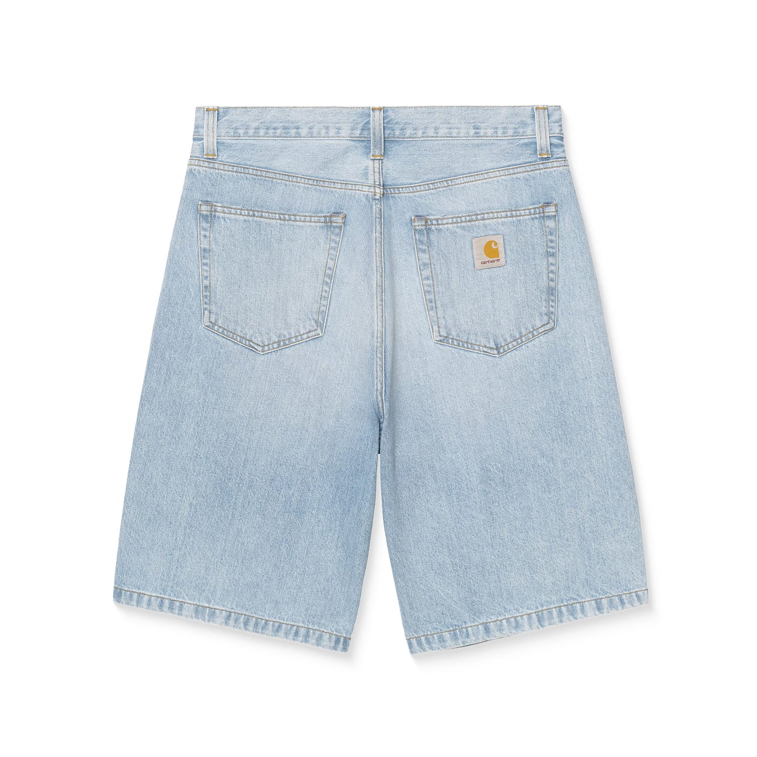 Carhartt WIP Landon Short Blue heavy worn bleached  - I03046901WU