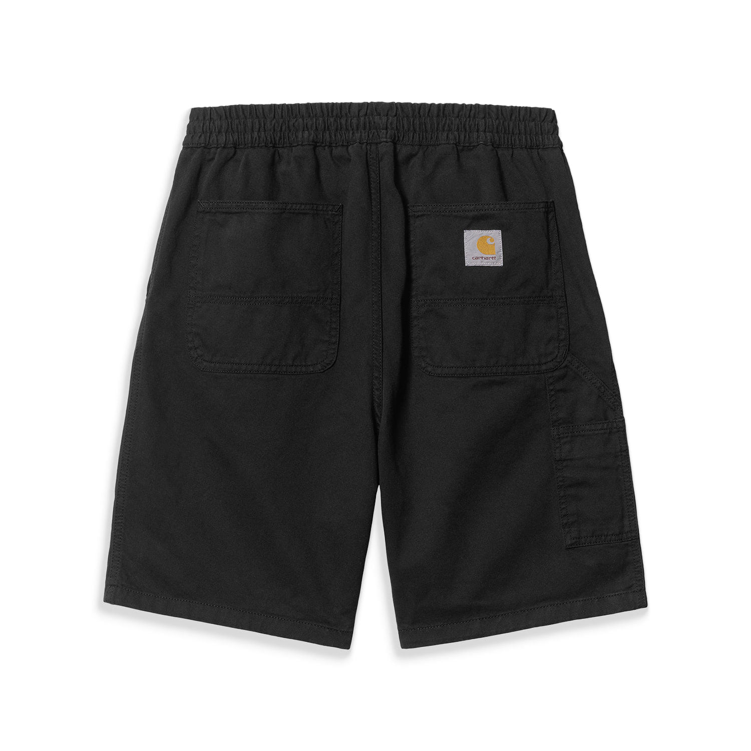 Carhartt WIP Flint Short Black garment dyed  - I03048089GD