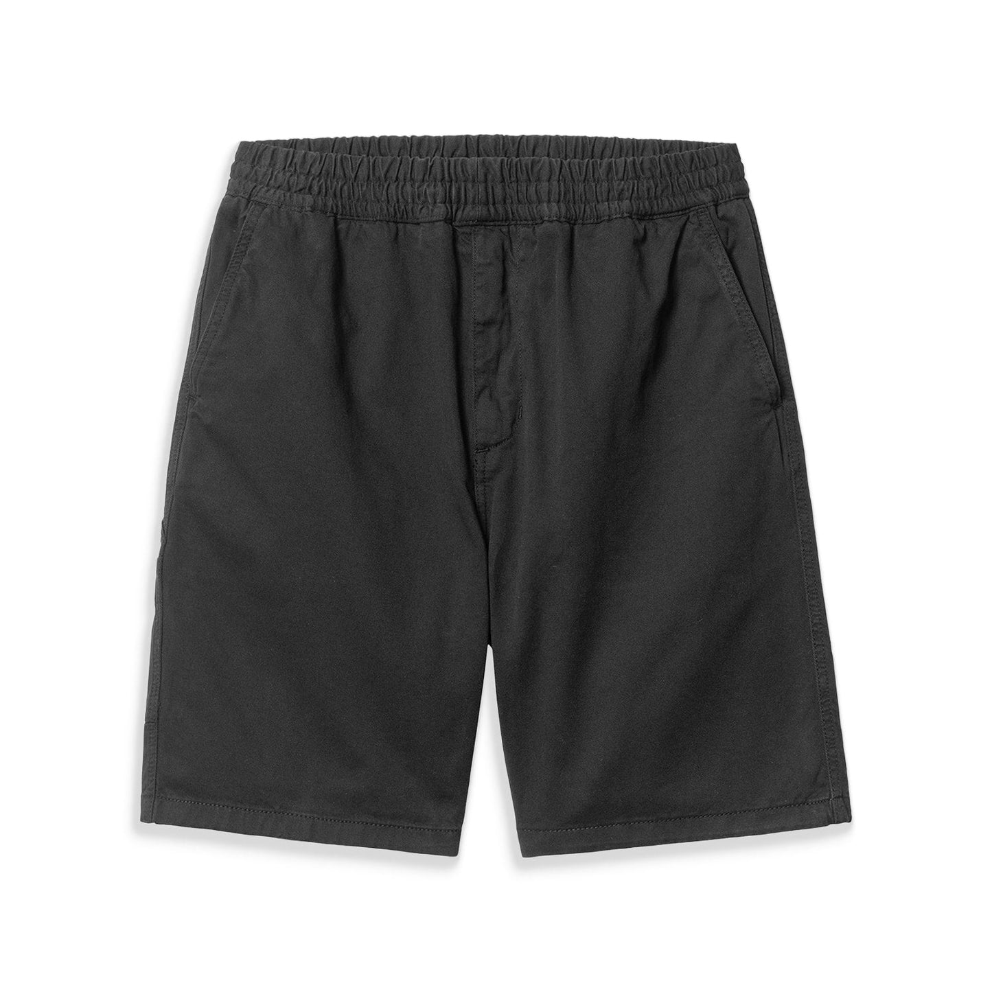 Carhartt WIP Flint Short Black garment dyed  - I03048089GD