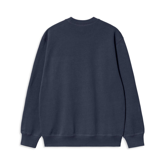 Carhartt WIP Carhartt Sweat Air Force Blue/Malbec  - I0305462DDXX