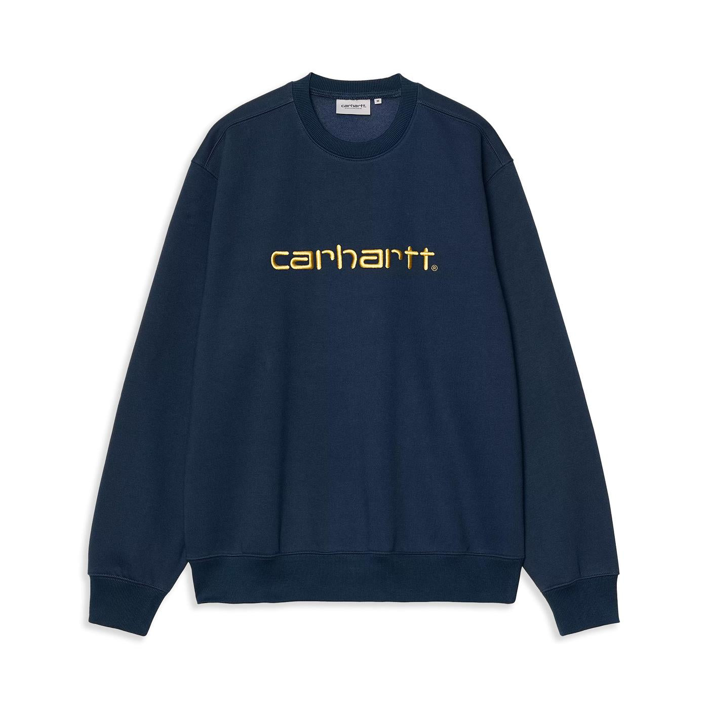 Carhartt WIP Carhartt Sweat Ink/Air Yellow  - I0305462QFXX
