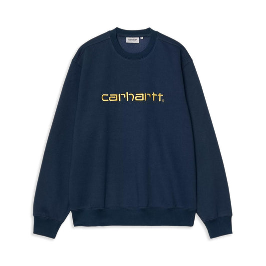 Carhartt WIP Carhartt Sweat Ink/Air Yellow  - I0305462QFXX