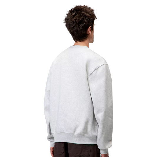 Carhartt WIP Carhartt Sweat Ash Heather/Rondo  - I03054638HXX