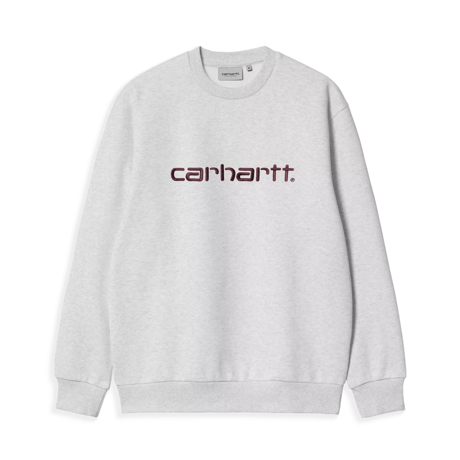 Carhartt WIP Carhartt Sweat Ash Heather/Rondo  - I03054638HXX