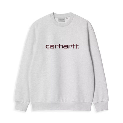 Carhartt WIP Carhartt Sweat Ash Heather/Rondo  - I03054638HXX