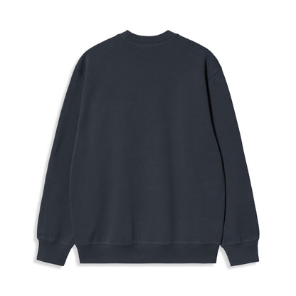 Carhartt WIP Carhartt Sweat Deep Night/Gentle Green  - I0305463PLXX
