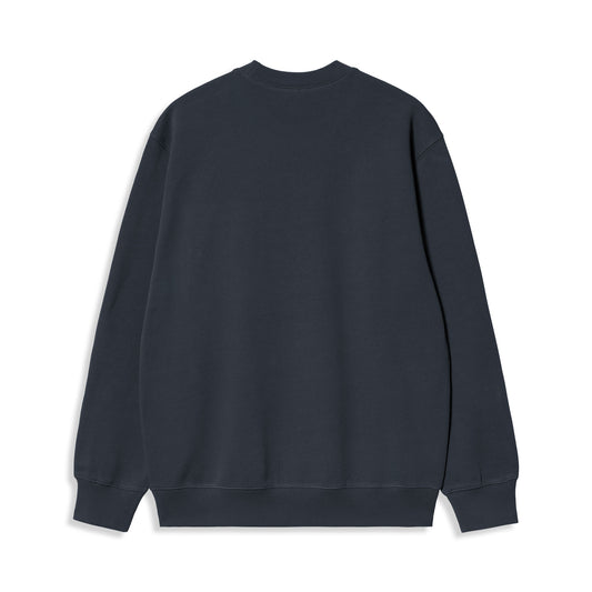 Carhartt WIP Carhartt Sweat Deep Night/Gentle Green  - I0305463PLXX