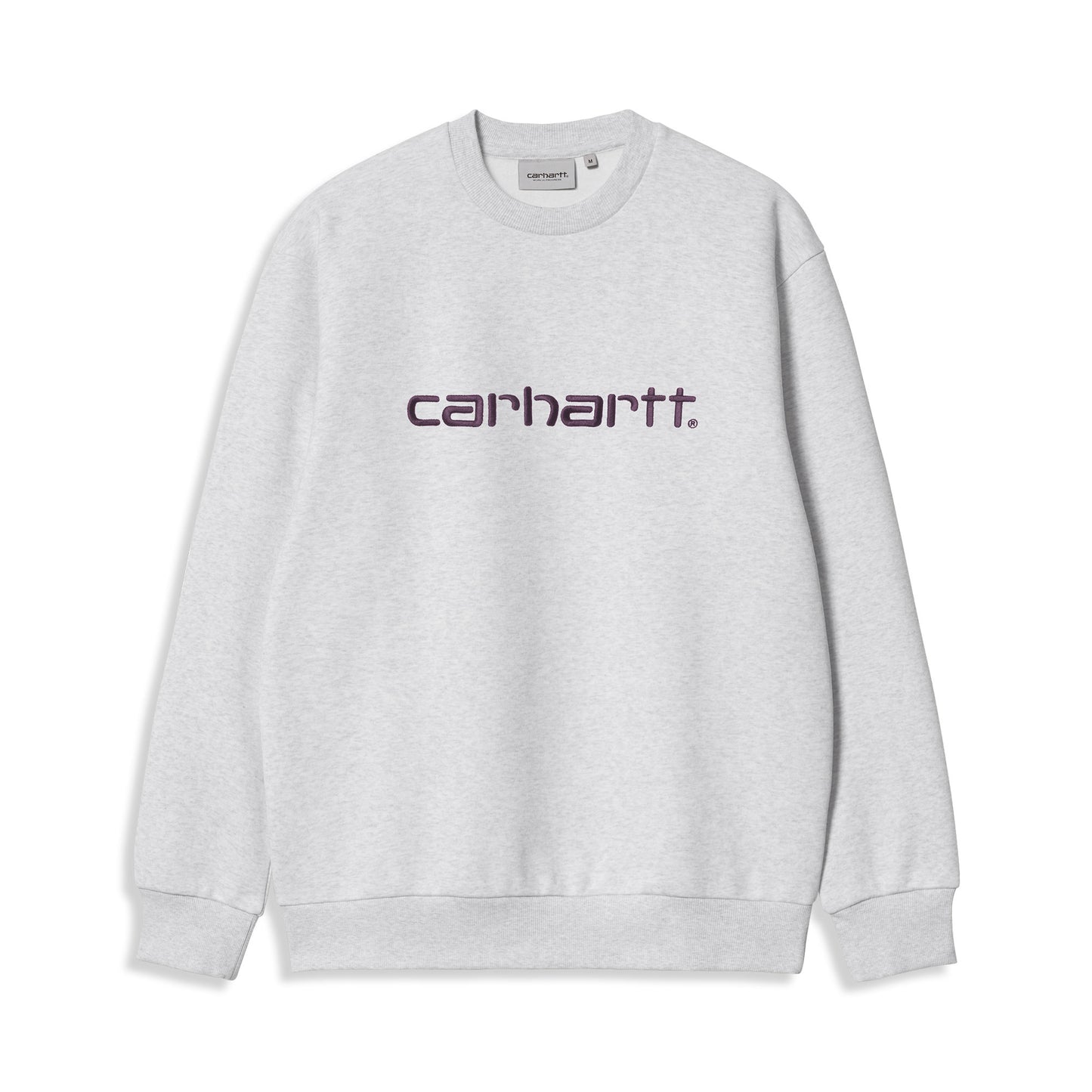 Carhartt WIP Carhartt Sweat Ash Heather/Cozy Purple  - I0305463PNXX