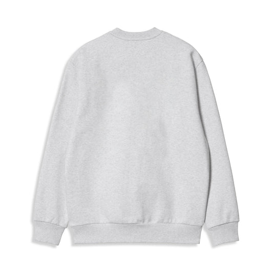 Carhartt WIP Carhartt Sweat Ash Heather/Cozy Purple  - I0305463PNXX
