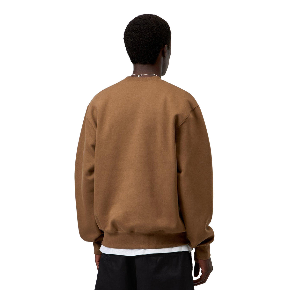 Carhartt WIP Carhartt Sweat WIP Hamilton Brown/Black  - I0305463YYXX