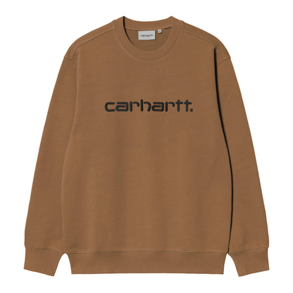 Carhartt WIP Carhartt Sweat WIP Hamilton Brown/Black  - I0305463YYXX