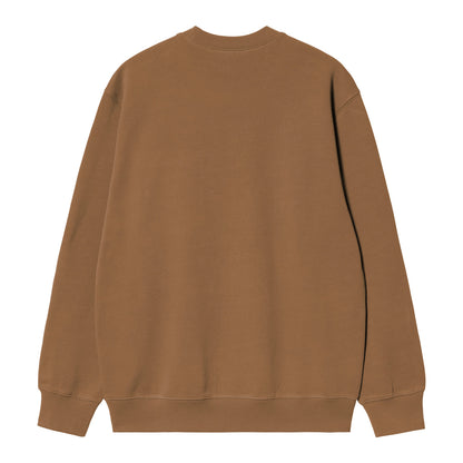 Carhartt WIP Carhartt Sweat WIP Hamilton Brown/Black  - I0305463YYXX