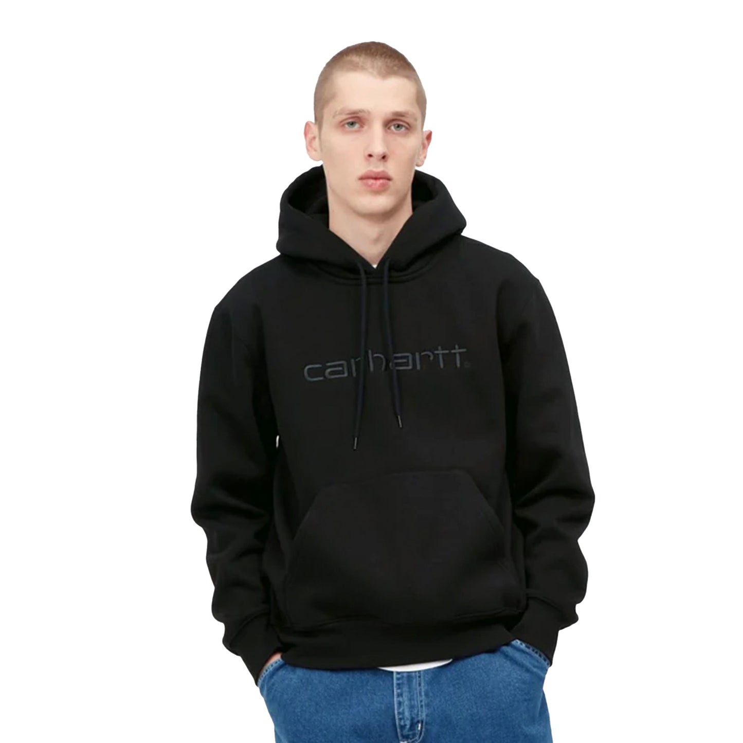 Carhartt WIP Hooded Carhartt Sweat Black/Black