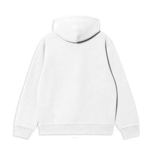Carhartt WIP Hooded Carhartt Sweat White/Huckleberry  - I0305472QZXX