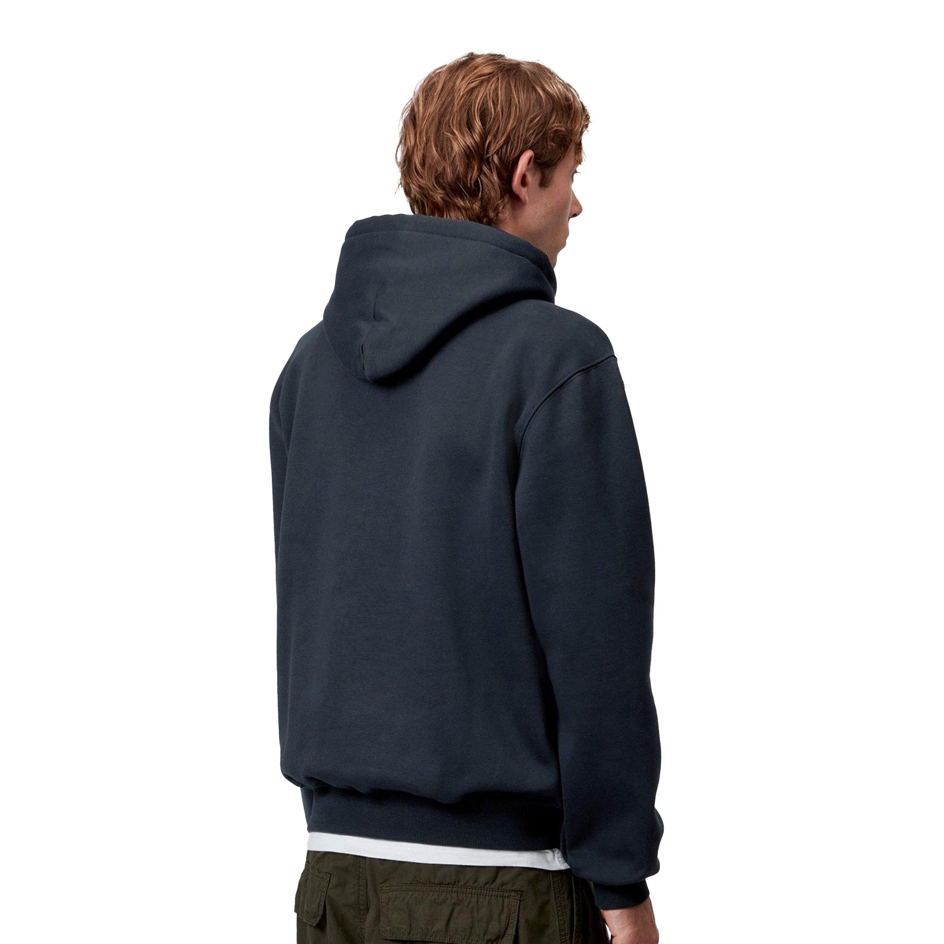 Carhartt WIP Hooded Carhartt Sweat Deep Night/Palisander  - I03054738CXX
